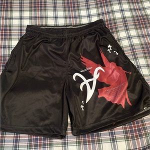 Like Chrome Hearts shorts